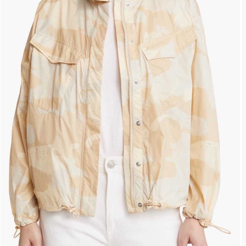 Rag & Bone Women's Beige Camouflage Jacket